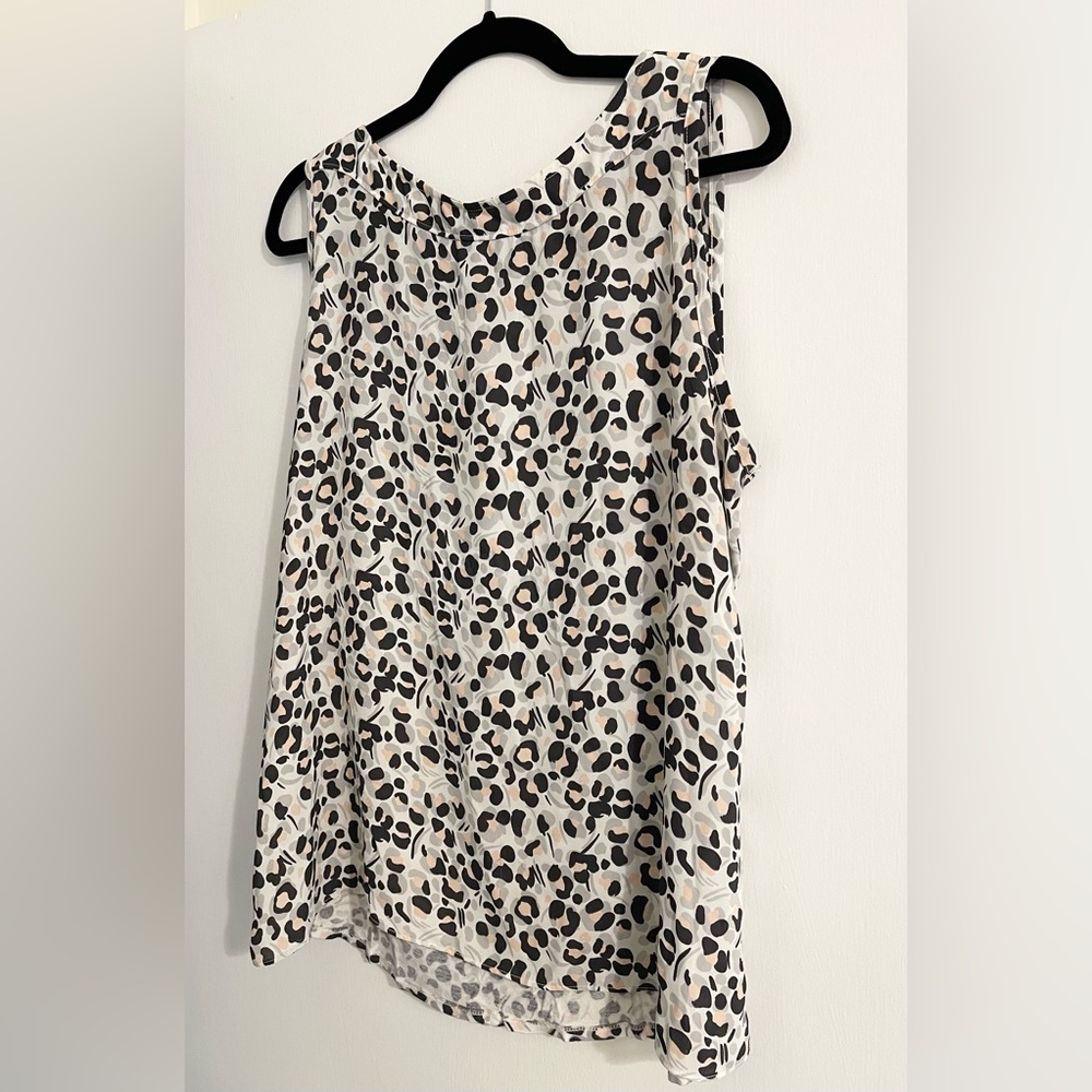 LOFT Leopard Print Shell